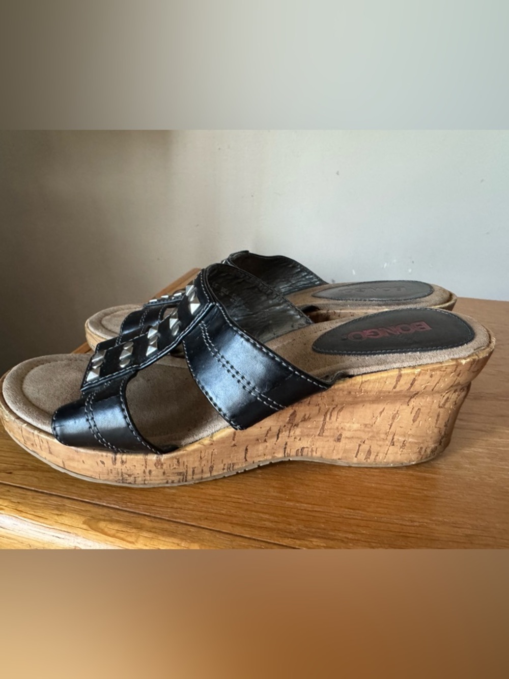 BONGO Studded Wedges